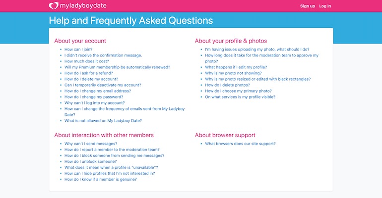 customer & faq