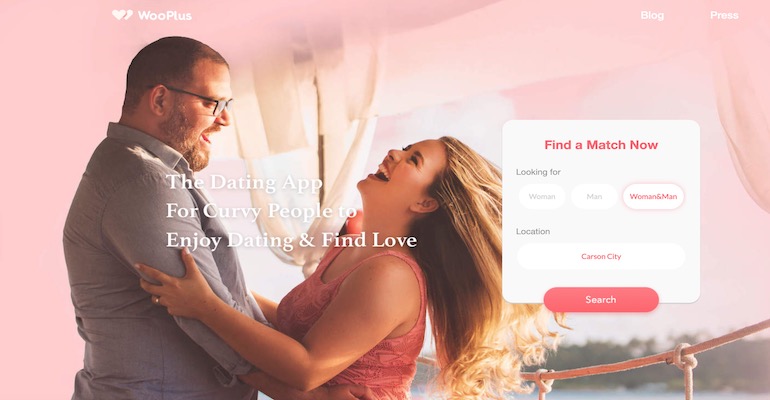 homepage of wooplus