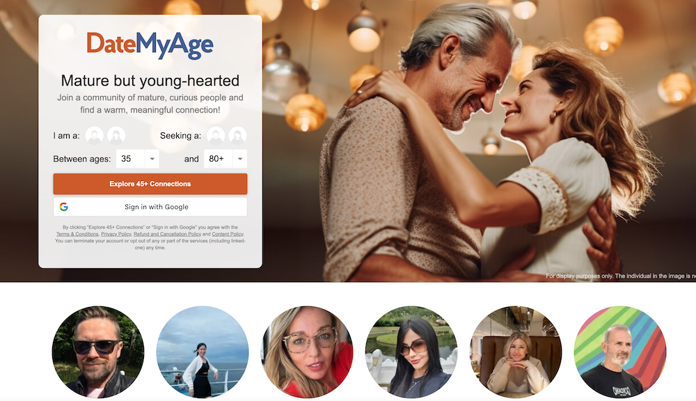 datemyage homepage